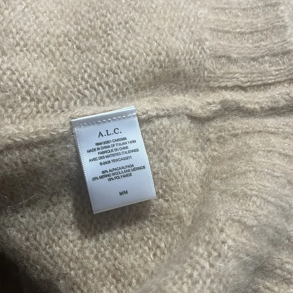 NWT A.L.C Women's. Laine Button-down Knit Cardigan - Picture 10 of 11